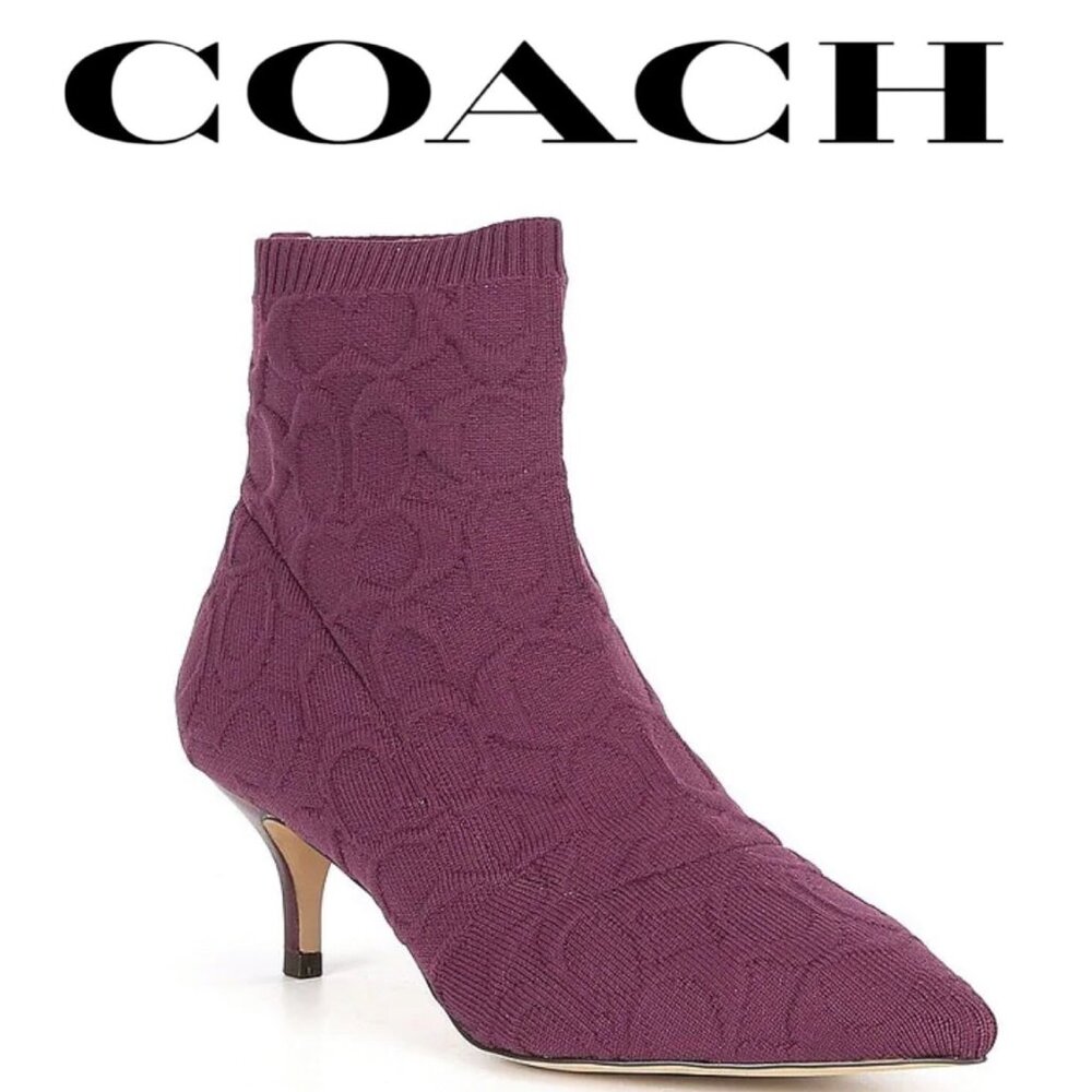 NWT Coach Jade Booties